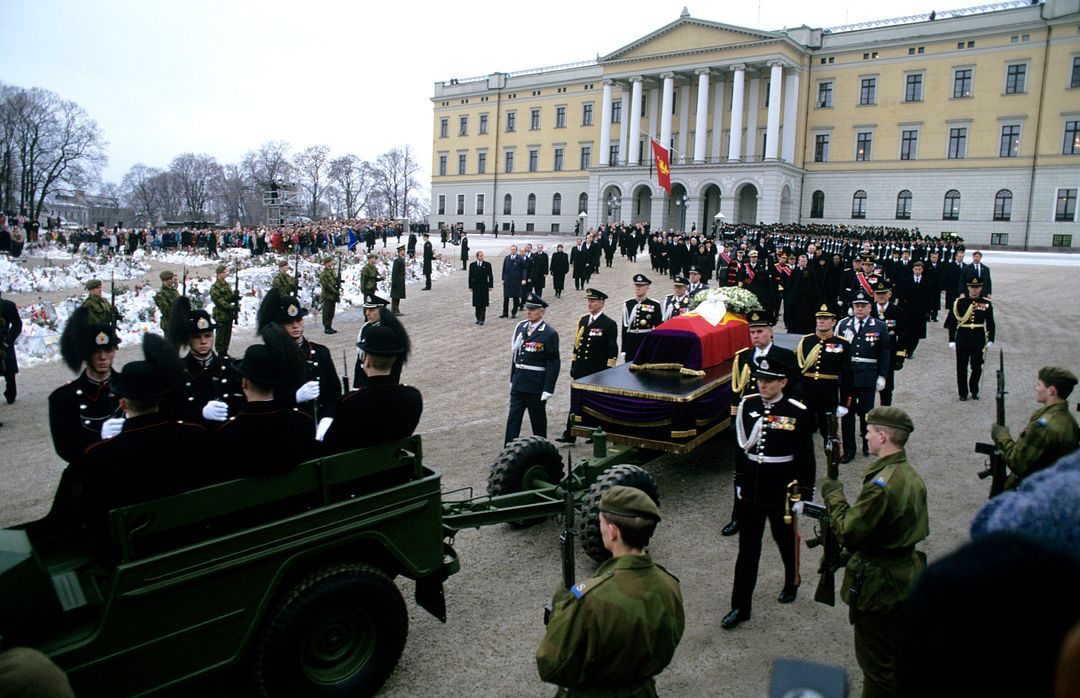 Slik blir kong Haralds gravferd