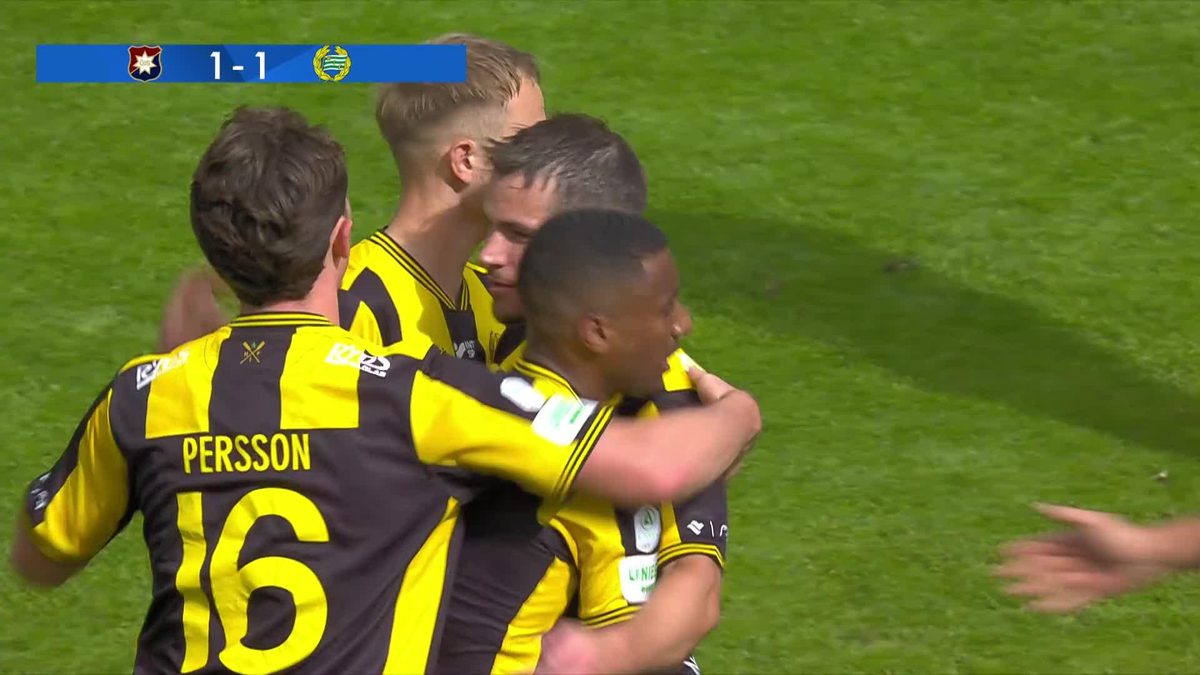 Victor Lind med mål mot Örgryte