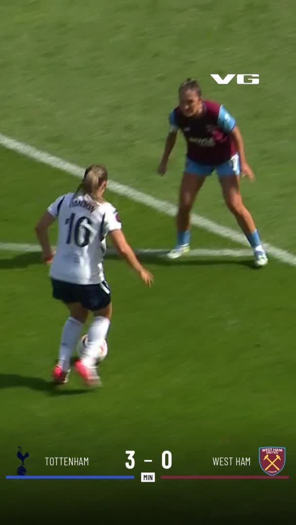3-0: Hanson, Tottenham