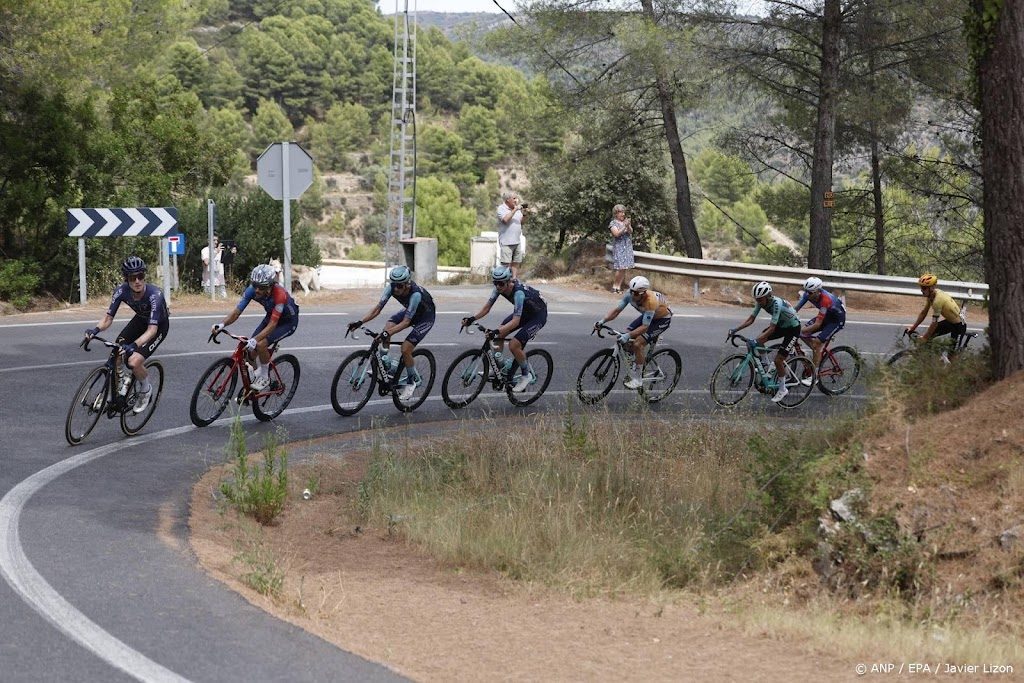 Dunbar wint bergrit Vuelta, rode trui Mas niet bedreigd