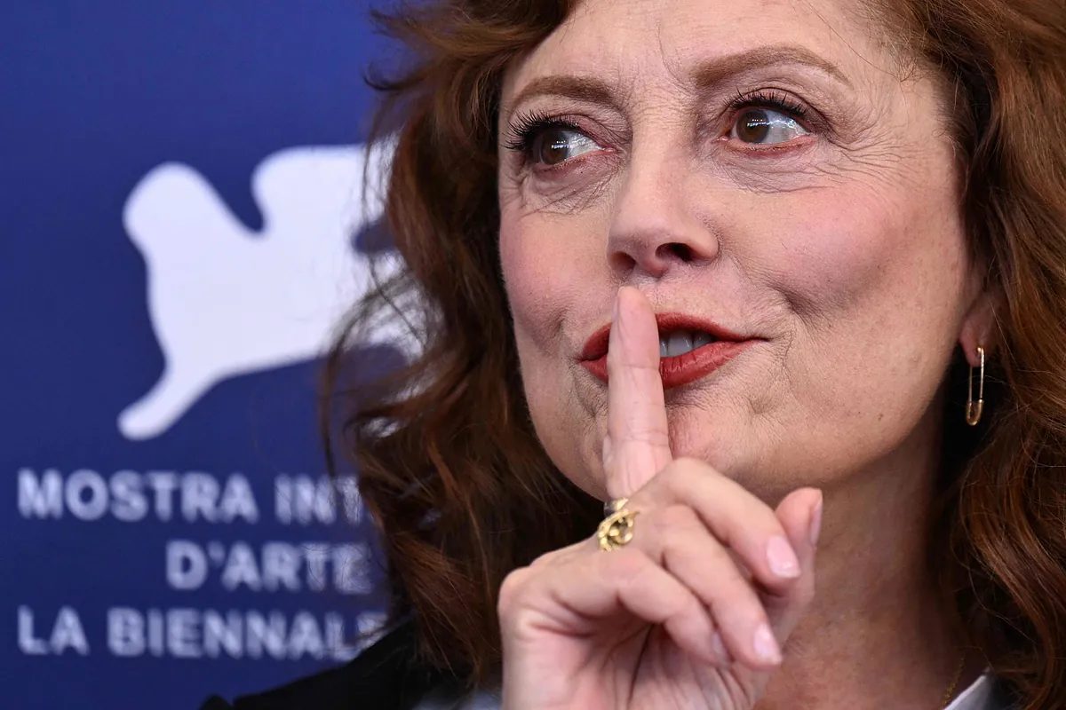Susan Sarandon: "La narrativa con Palestina está cambiando en Estados Unidos. Nadie entiende por qué damos tanto dinero…