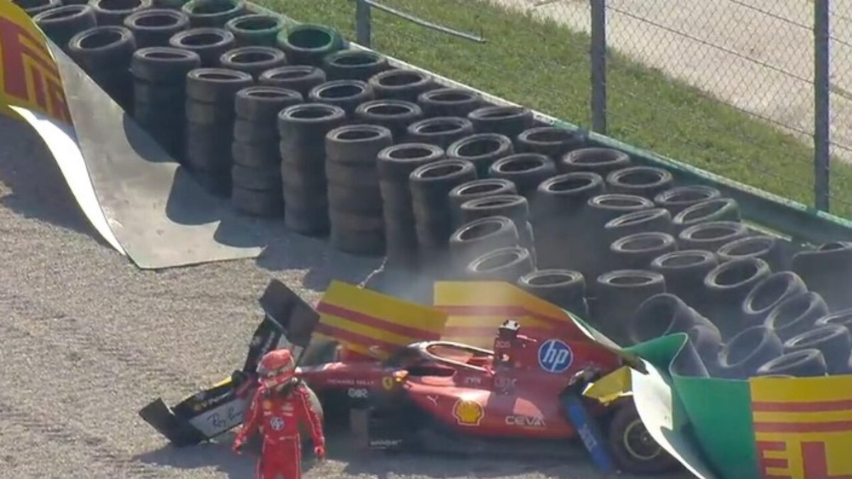 F1 Gp Monza, Leclerc: 'Sto bene. L'incidente? Devo rivedere le immagini'