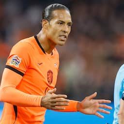 Oranjecaptain Van Dijk snapt niets van afgekeurde goal: 'Brobbey deed niks'