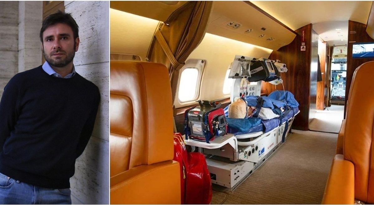 Di Battista e l'aeroambulanza, quanto costa il volo e perché si procede a bassa quota (e quali sono i rischi)