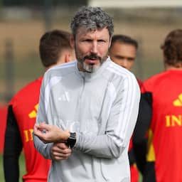Mark van Bommel vol vertrouwen richting debuut bij België: 'Niveau ligt erg hoog'