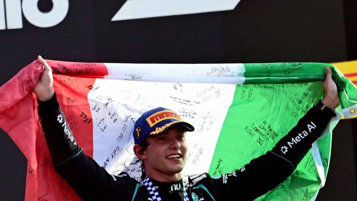 F1: Antonelli nella storia, parte dal fondo e vince a Monza: 'Un sogno che si realizza'