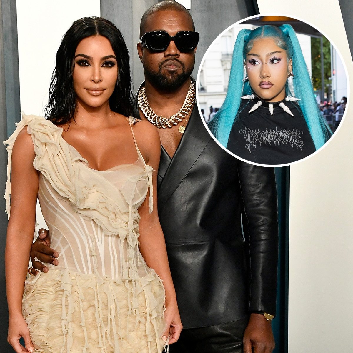 Kim Kardashian, Kanye West Support North West at First Headlining Show