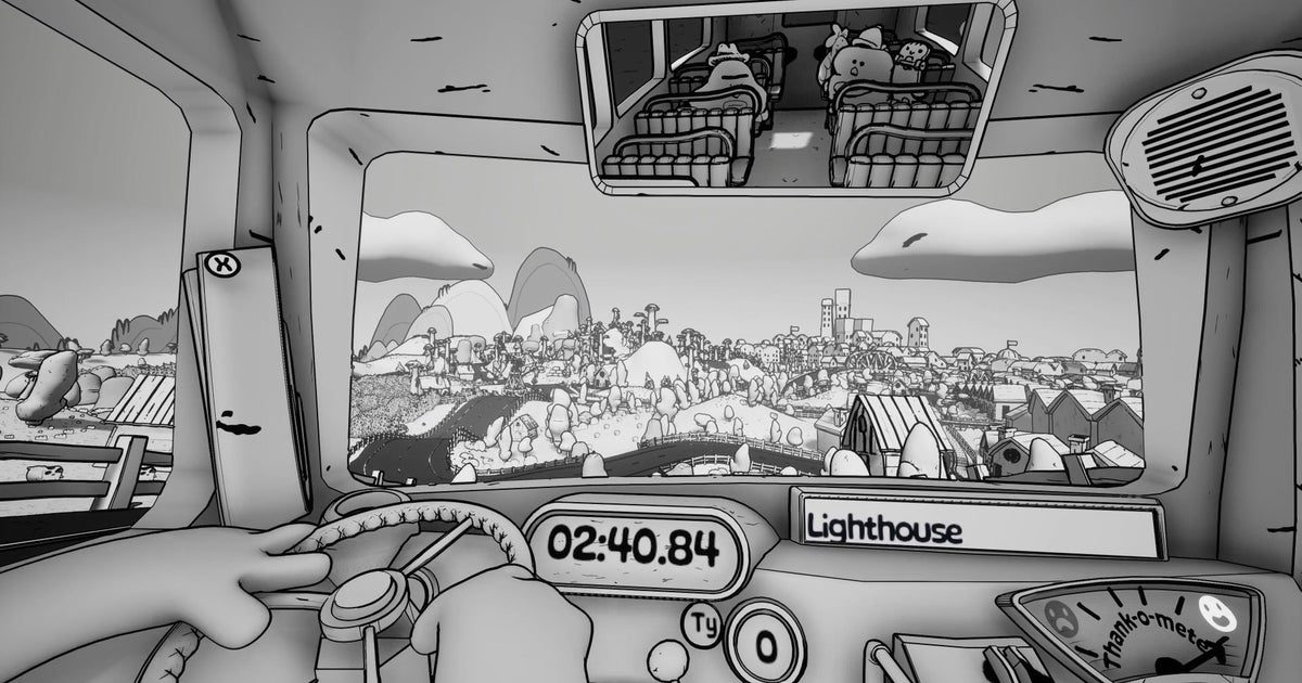 Double Fine's first game since leaving Xbox is a comedy bus-driving sim called Thank You Bus Driver