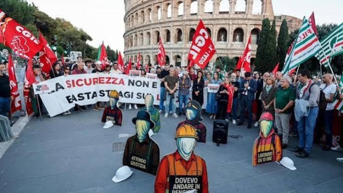 Sette indagati per l’operaio morto al Colosseo: “Era solo e con la fune sganciata”