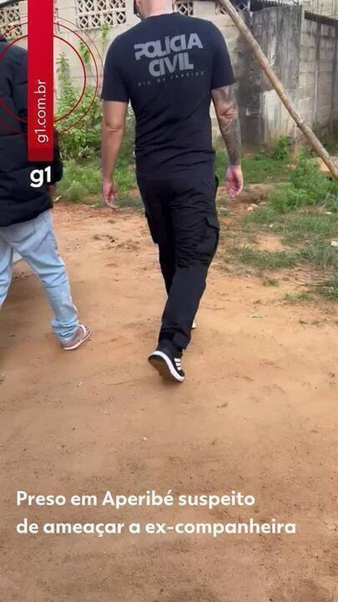 Homem é preso suspeito de invadir casa da ex-companheira, ameaçá-la de morte e atear fogo no imóvel em Aperibé