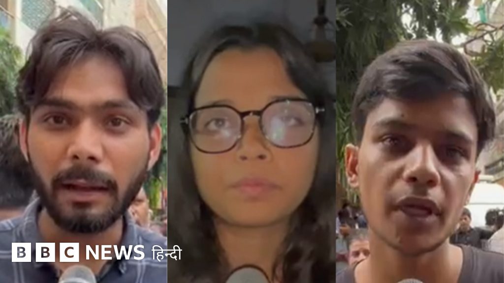 दिल्ली में हॉस्टल ढहने की घटना के चश्मदीद स्टूडेंट्स ने बीबीसी को क्या-क्या बताया