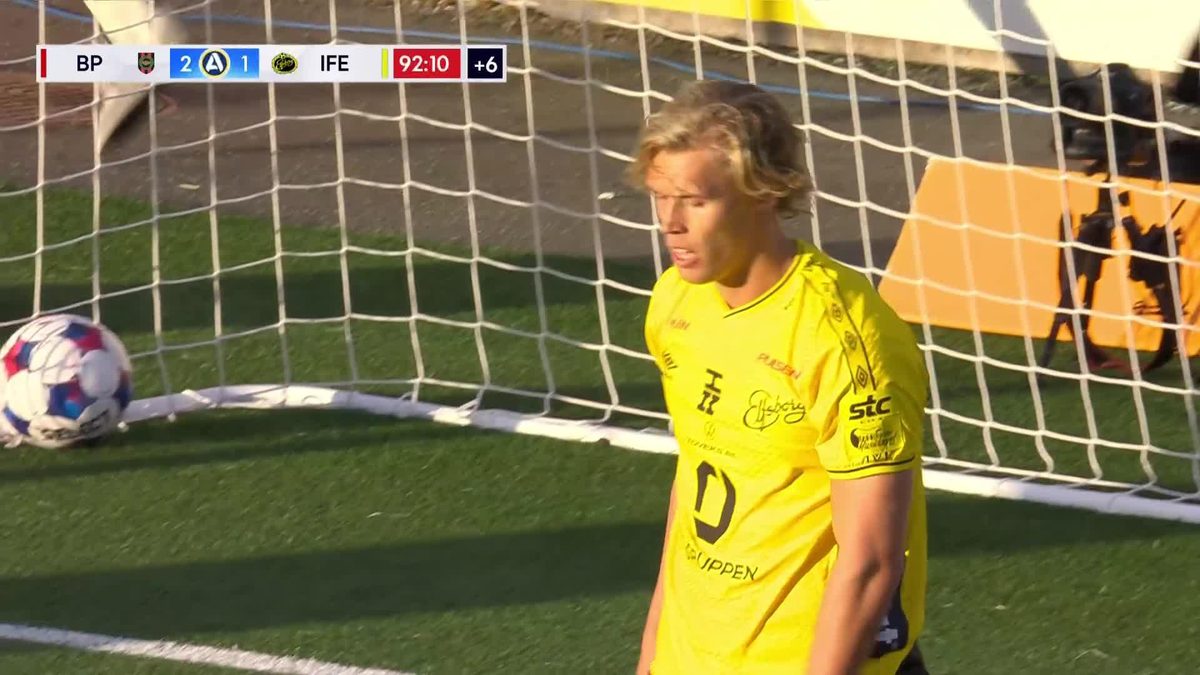 Viggo Elfstrm med selvmål for Brommapojkarna