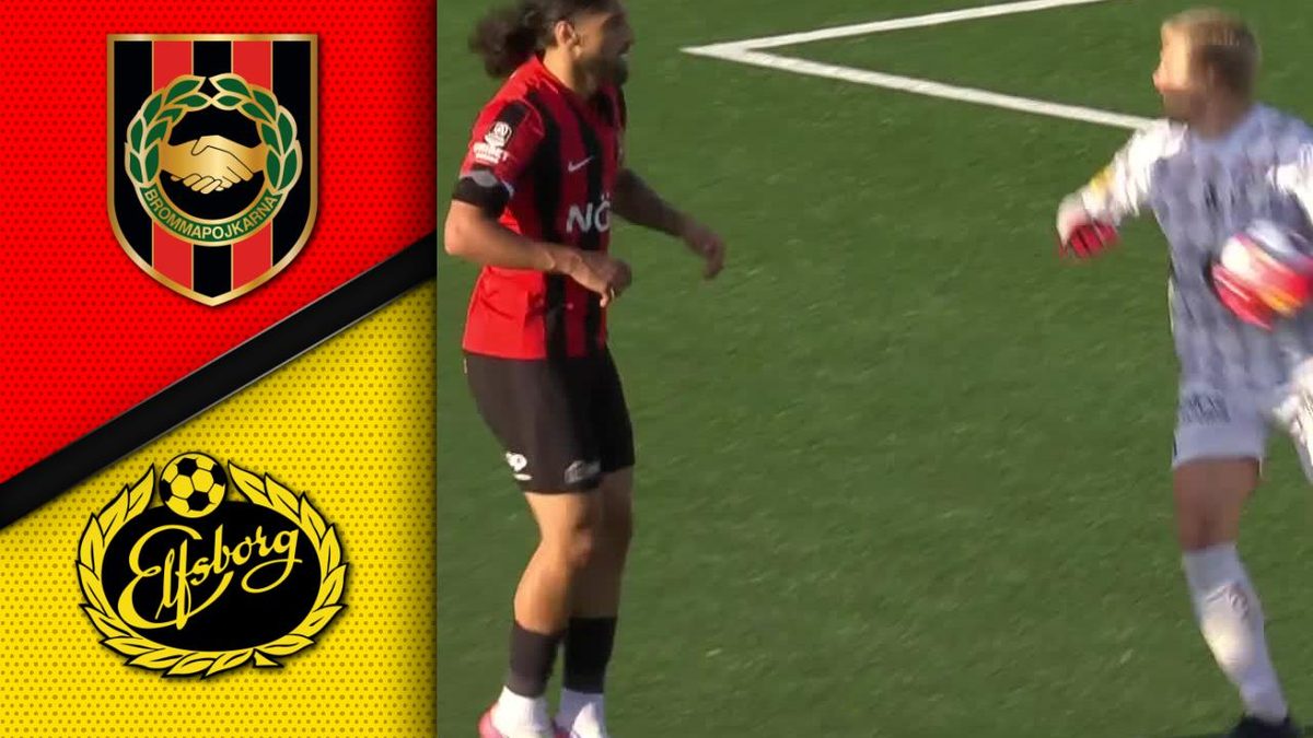 Se høydepunktene fra Brommapojkarna - Elfsborg