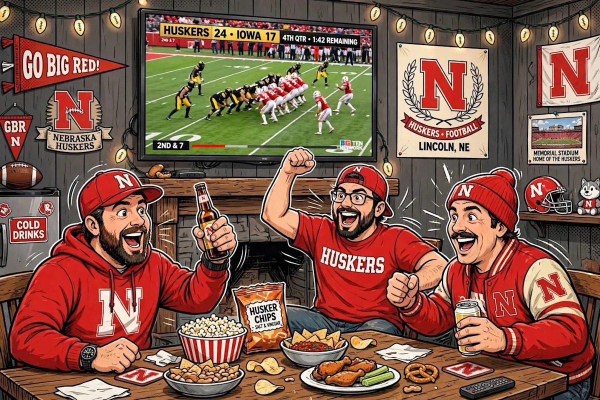 CORN NATION REACTS Poll Results: Huskers Football Time Is Man (& Woman!) Cave Time!