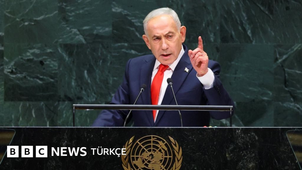 Netanyahu'nun olaylı BM konuşmasında İngiltere, Fransa ve Erdoğan'a tepki