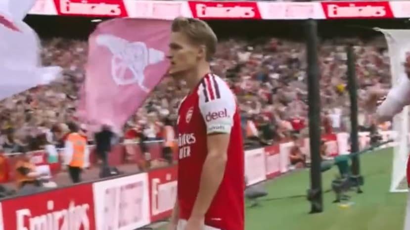 Ødegaard sender Arsenal i ledelsen: – Helt vanvittig form