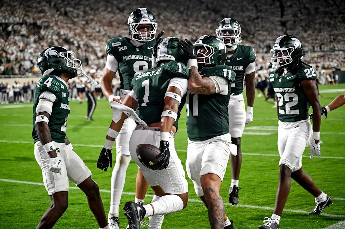 Michigan State's top five defenders in win over Toledo, per PFF