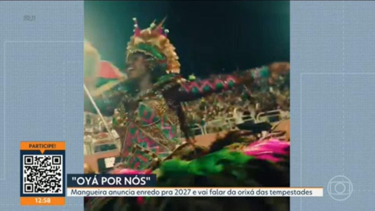 Samba campeão da Mangueira evoca Oyá em canto de liberdade, fé e resistência