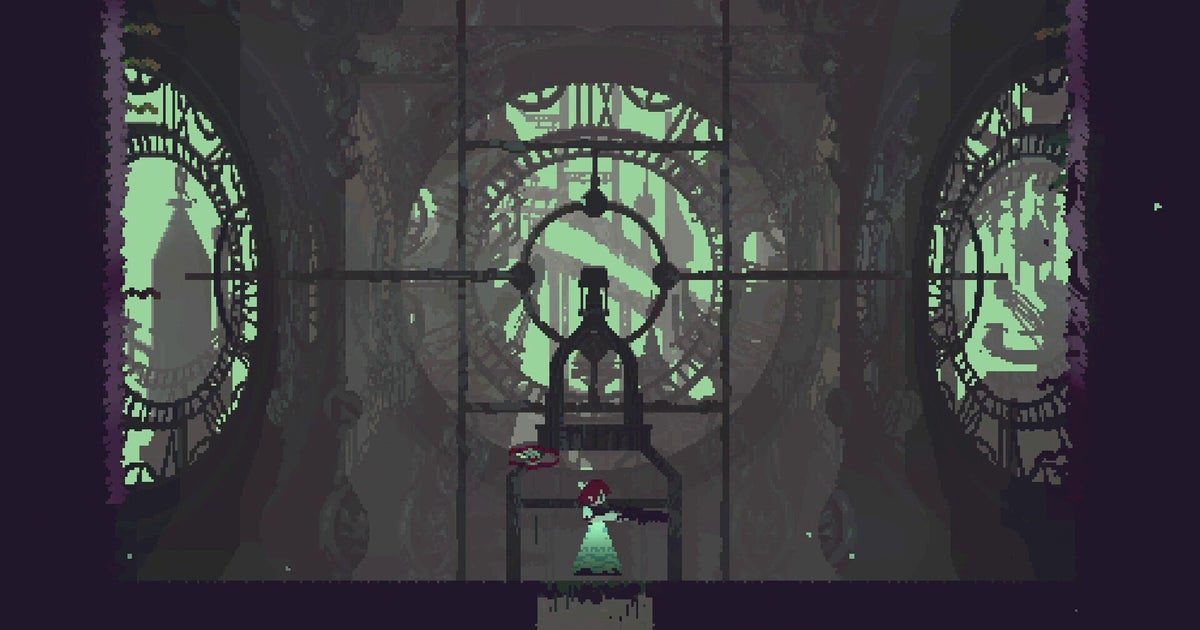 I definitely suck at Iron Bramble's metroidvania grappling hook platforming, but its cyber-gothic megastructure world h…