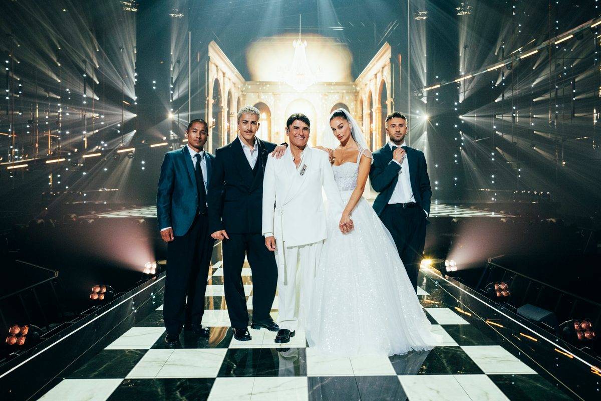 Da Eurovision all’asta per 20mila euro: l’abito da sposa tricolore di Francesca Tocca venduto per beneficenza, il gesto…