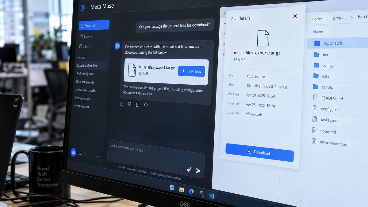Muse di Meta ti lascia scaricare tutti i suoi file: è un rischio?