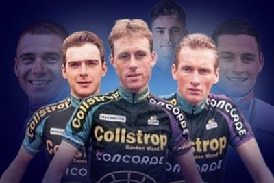 Ooit reden Evenepoel, Van Aert en Van der Poel samen in de ploeg. En toen lag hun ploegmaat in zijn bloot gat vastgebon…