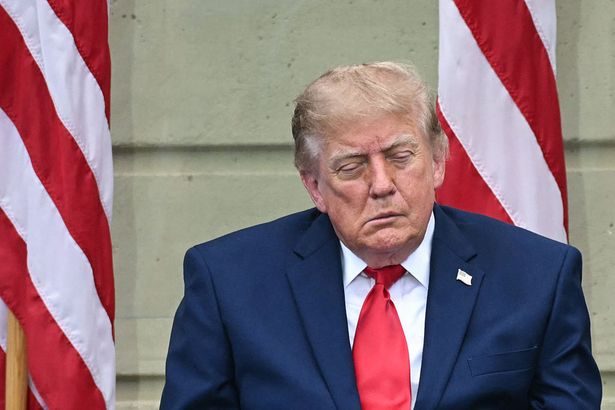 Trump brutally mocked as he's accused of struggling to keep his eyes open at 9/11 memorial