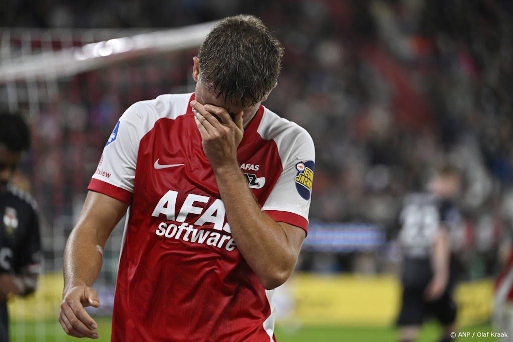 AZ lijdt tegen Willem II eerste puntenverlies in Eredivisie