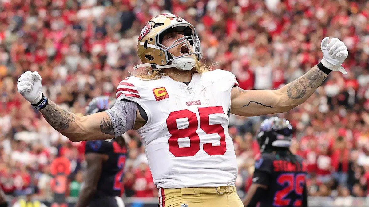 49ers' George Kittle gets major status update for Week 1 vs. Rams after $2M roster cut