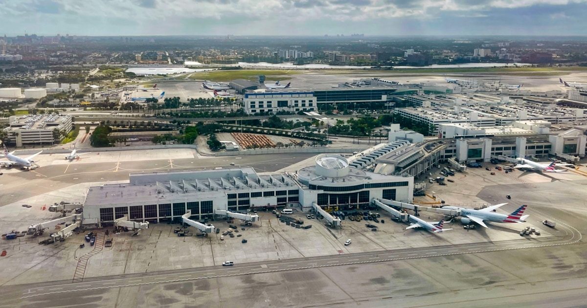 Plane with Amazon logo crashes outside Miami airport