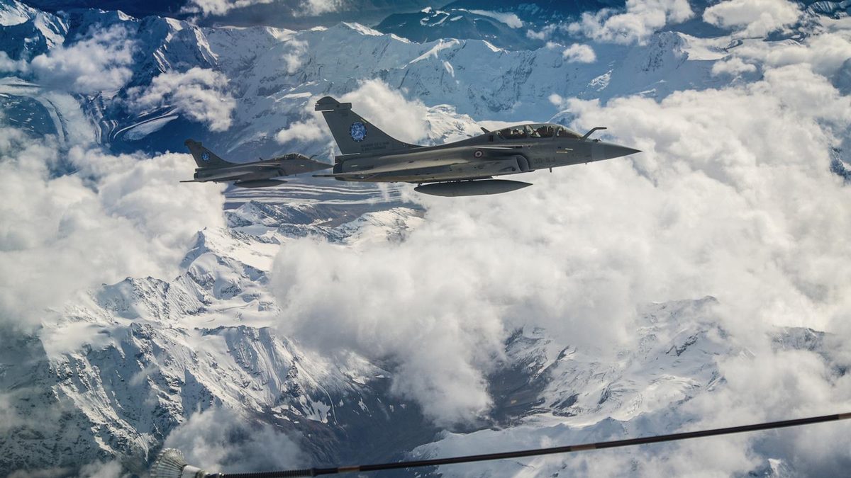 French military jets launch a 40-day global flight to project power and strengthen alliances