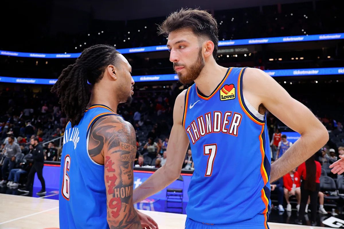 Several OKC Thunder players get together for offseason practice
