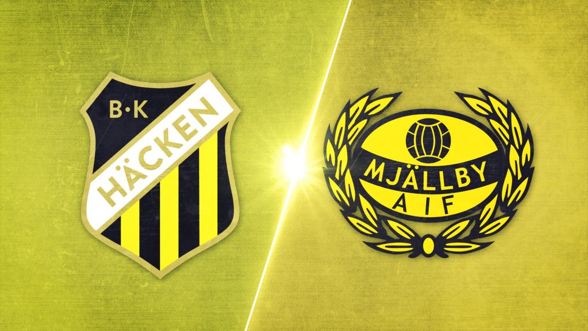 Se BK Hacken - Mjällby på 25 minutter