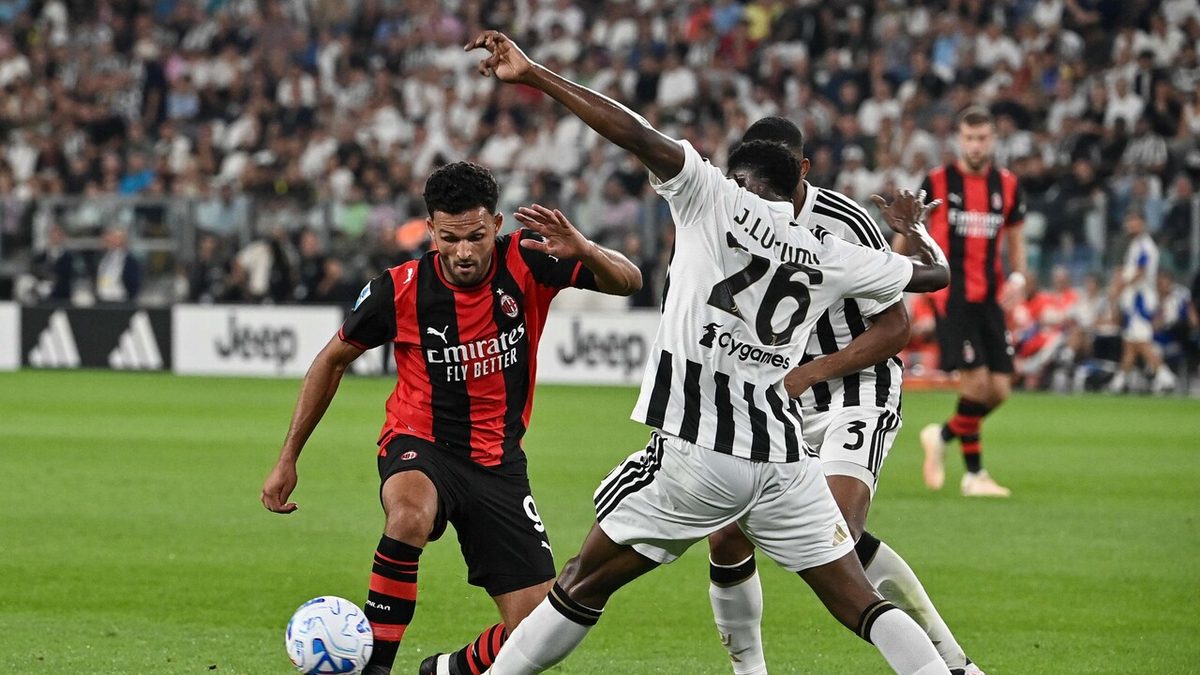 Juventus-Milan termina 1-1