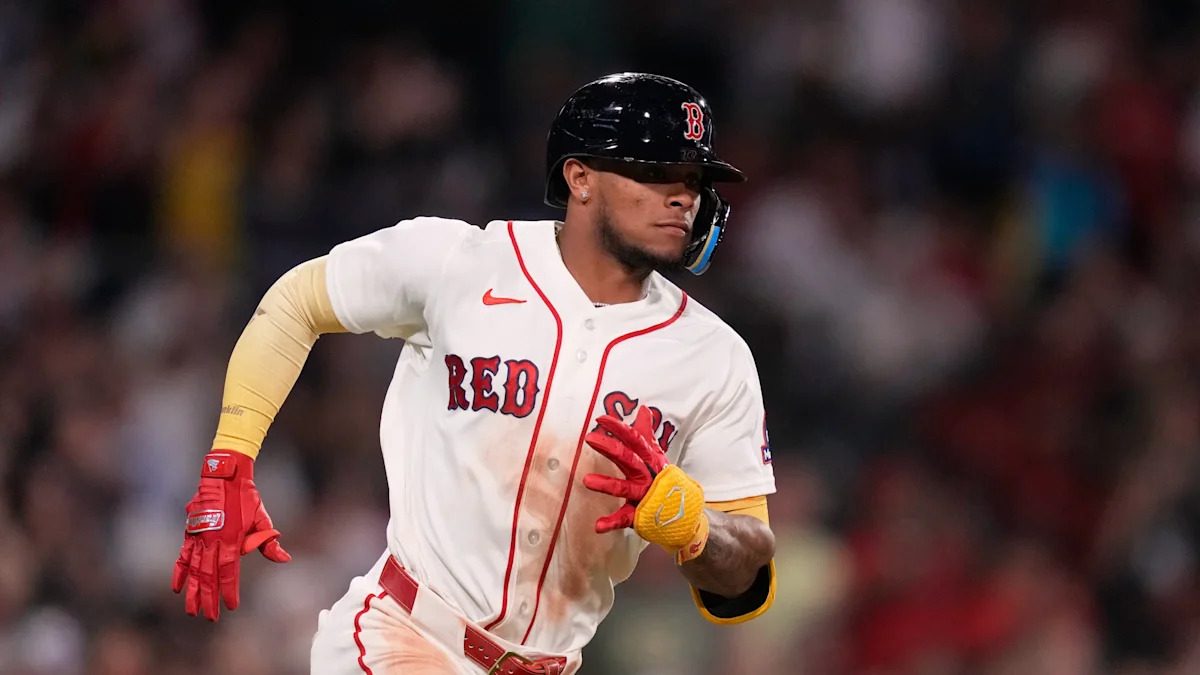 Red Sox place CF Ceddanne Rafaela on 10-day injured list with right quad strain