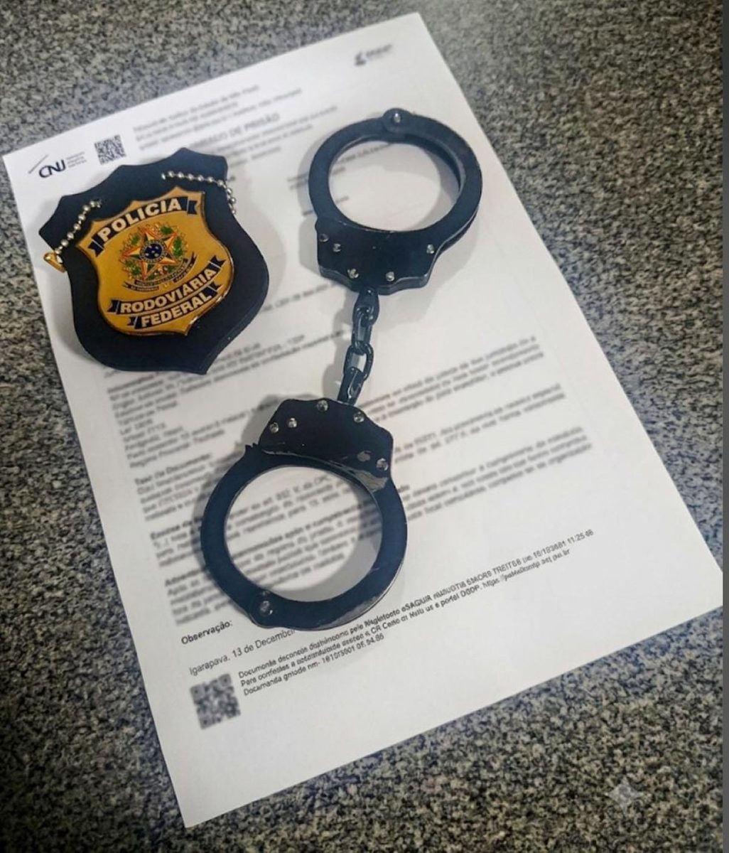 Foragido da Justiça por estupro e violência doméstica é preso na BR-050, em Uberaba