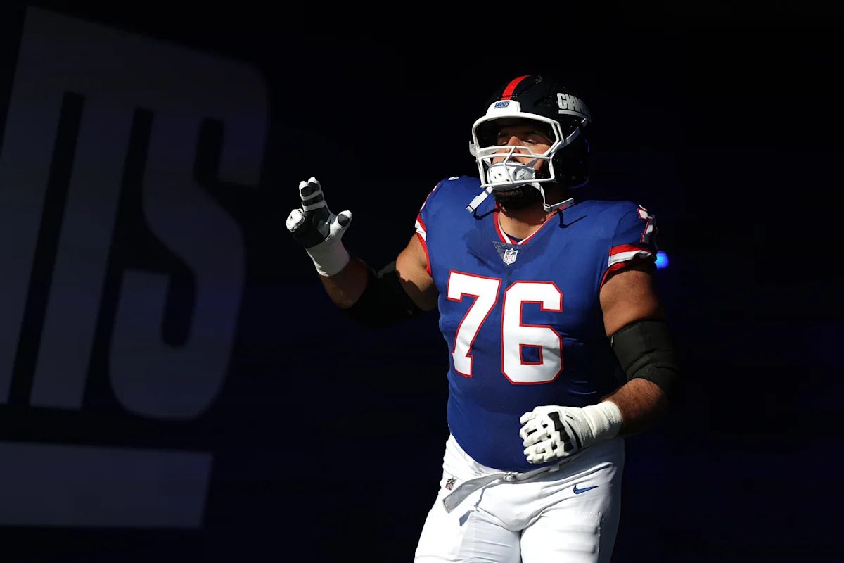 Report: New York Giants agree to $22M extension with OL Jon Runyan