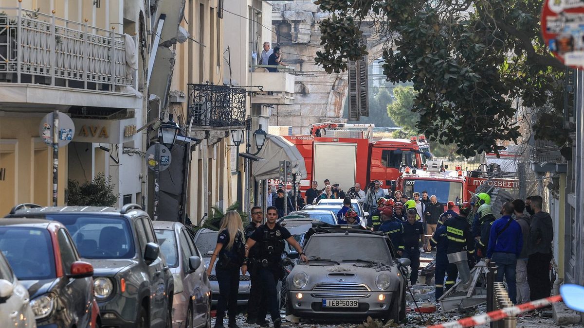 Potężna eksplozja w Atenach. Runął budynek mieszkalny