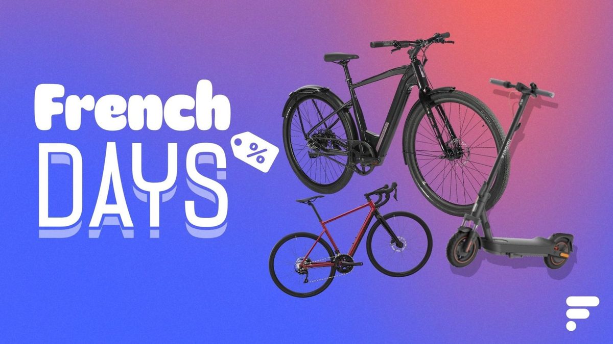 French Days : c’est le moment d’acheter un vélo électrique ou une trottinette à prix cassé avant la fin