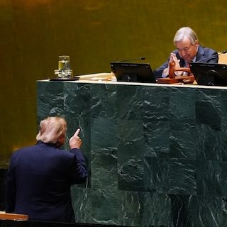 Hoe om te gaan met de brute macht van Trump, Xi en Poetin? De niet-zo-machtigen worstelen op de VN-top met een antwoord