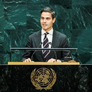 Premier Jetten in eerste VN-speech: handen af van het Internationaal Strafhof