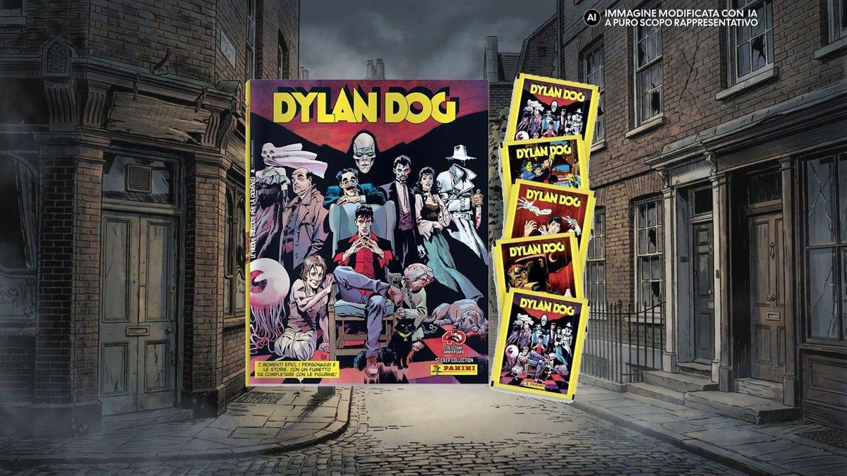 Amazon: preorder al minimo per le bustine Panini del 40esimo di Dylan Dog