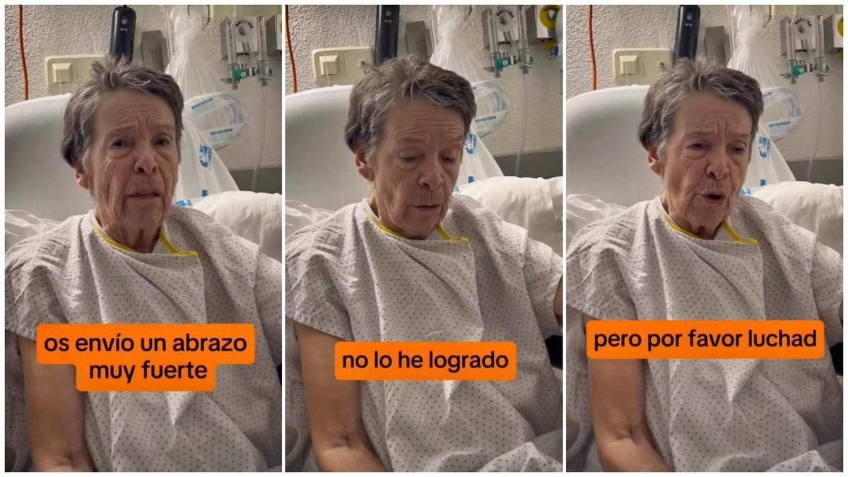 Maricarmen, desde el hospital: "Lo que quiero es que este problema con los fondos buitre se elimine de una vez"