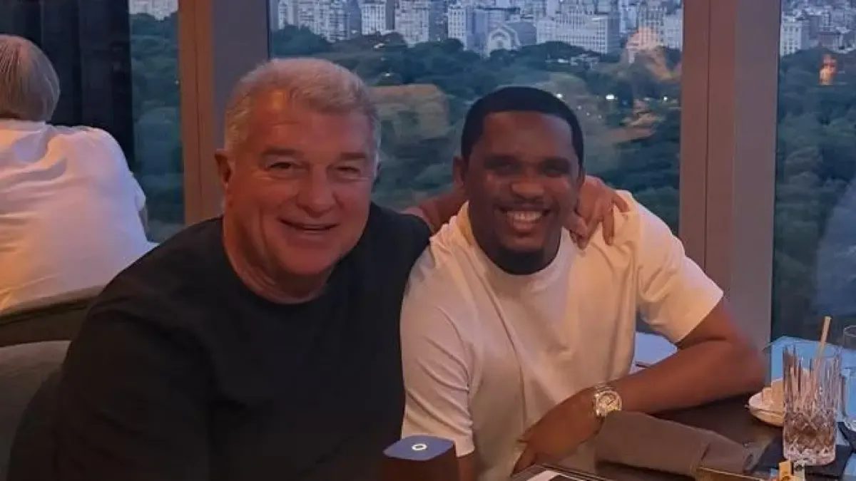 Eto'o se moja sobre el Balón de Oro: "Él es el de nuestros corazones"