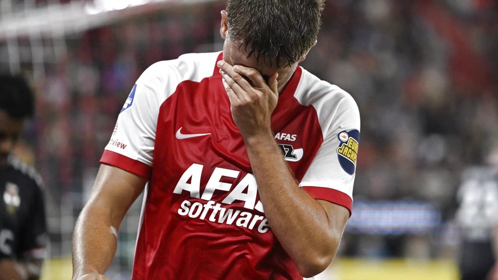 Koploper AZ verspeelt tegen Willem II voor het eerst punten dit seizoen