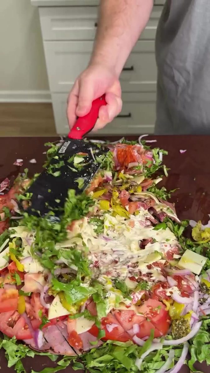 Chopped Italian Sandwiches