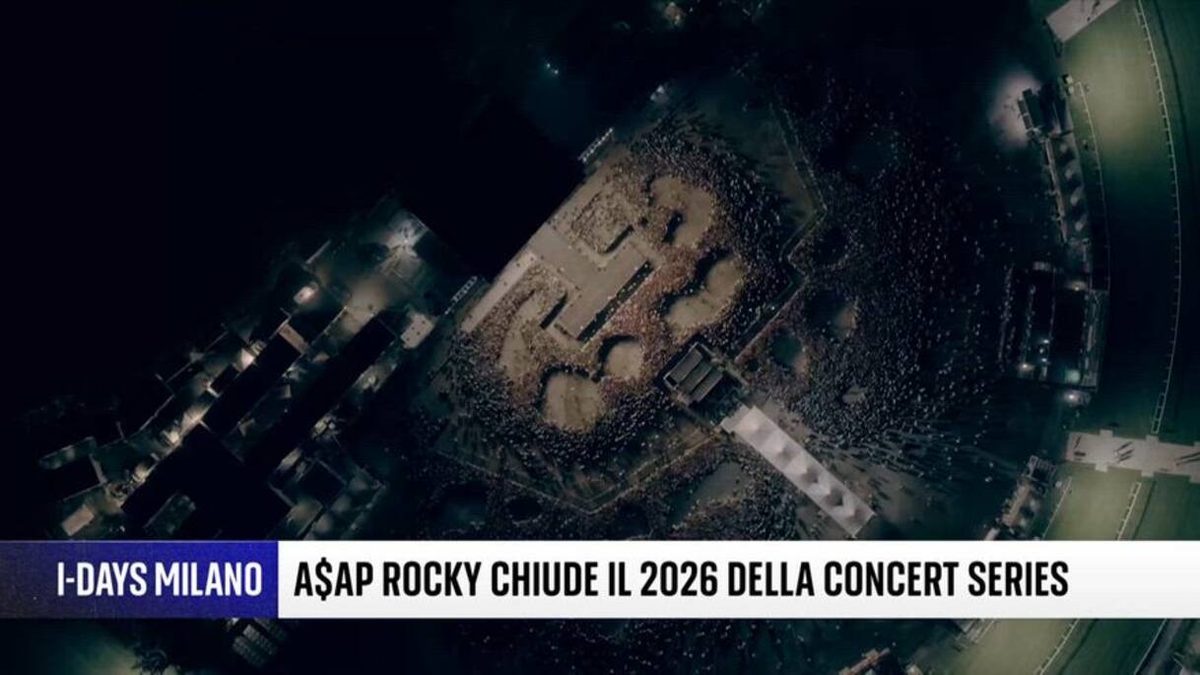 I-Days Milano, A$AP Rocky conclude l'edizione 2026 della concert series