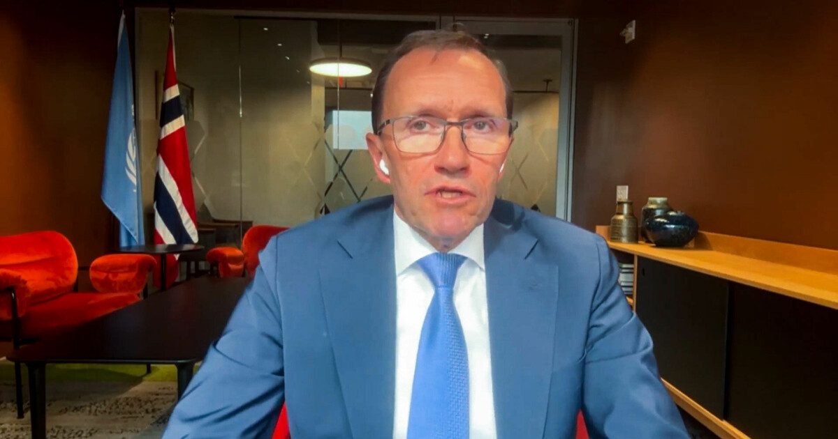Barth Eide med bønn til FN: – En vanskelig situasjon