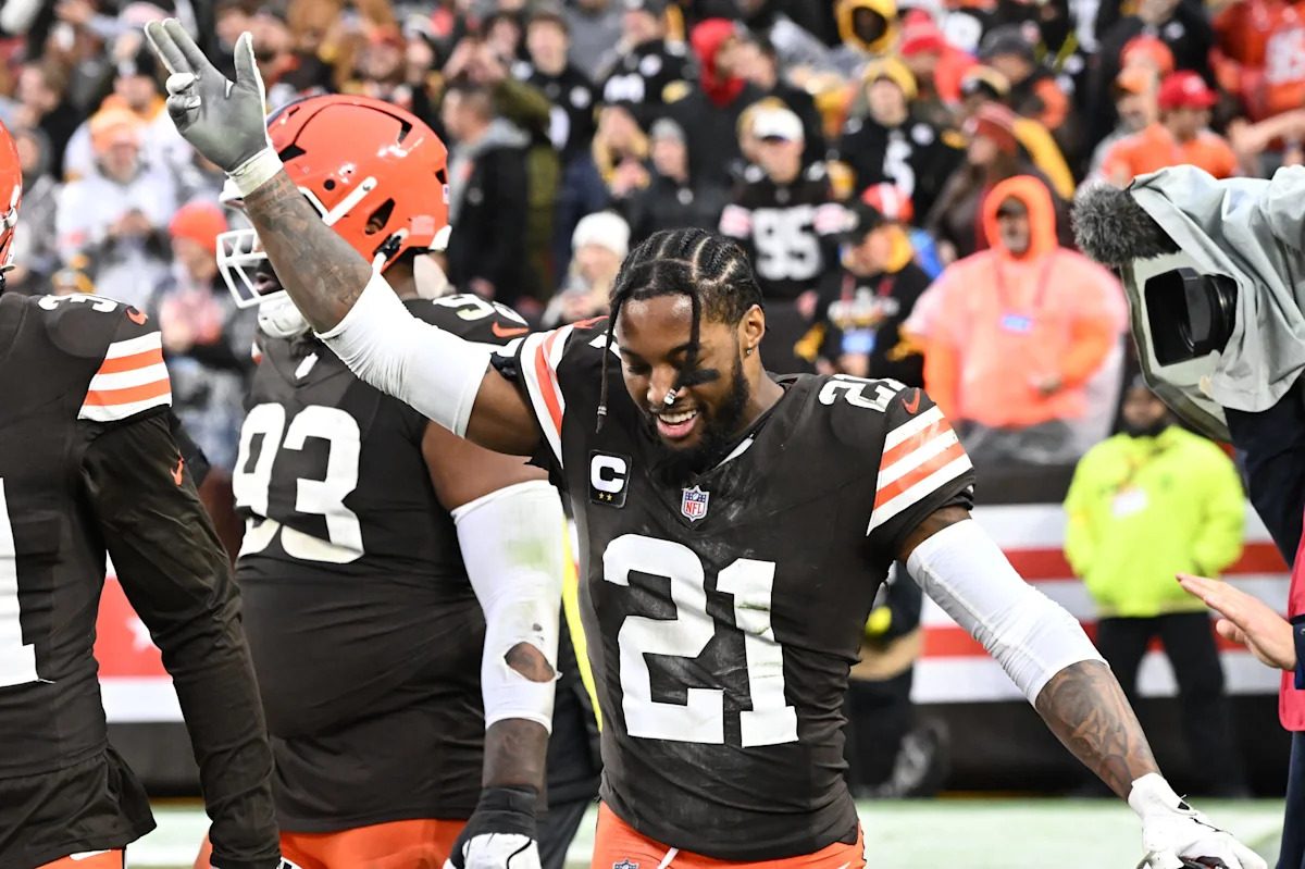 Where did Denzel Ward rank in ESPN's Top 100 NFL Players?