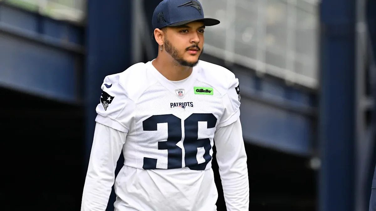 Andy Borregales Reveals Special Meaning Behind Patriots Jersey Change